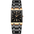 WWOOR 8858 Men Gold Watch Quartz Stainless Steel Waterproof Wristwatches Business Men Square Sport Watch High Quality